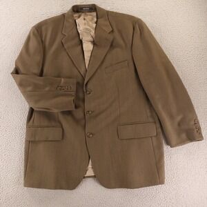 Polo Ralph Lauren Jacket XL 46R Brown Check Herringbone 100%‎ Wool Blazer Canada